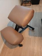Kniestoel - Ergonomisch zitten Bureaustoel, Huis en Inrichting, Gebruikt, Bruin, Ergonomisch, Ophalen of Verzenden