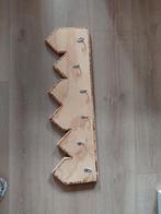 Houten (kinder)kapstok met huisjes, Huis en Inrichting, Woonaccessoires | Kapstokken, Nieuw, Ophalen of Verzenden, Minder dan 100 cm
