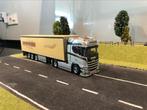 Scania Next met tautliner van der Heijden, Hobby en Vrije tijd, Modelauto's | 1:50, Ophalen of Verzenden, Zo goed als nieuw, Bus of Vrachtwagen