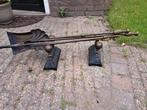 Antiek Haardstel met Koperen Accenten, Antiek en Kunst, Ophalen