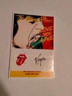 Rolling Stones Virgin ansichtkaarten set kaarten muziek band, Ophalen of Verzenden, Zo goed als nieuw, Foto of Kaart