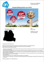 Efteling kaartje AH, Eén persoon