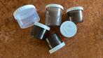 Plastic potjes van de apotheek, Ophalen of Verzenden, Zo goed als nieuw