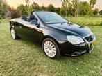 Volkswagen Eos 2.0 16V FSI 110KW 2006 Zwart, Auto's, Voorwielaandrijving, 74 €/maand, 4 cilinders, 4 stoelen