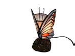 Mabrilux lighting  -  'Butterfly' - Tiffany stijl, Mabrilux, Ophalen of Verzenden, Zo goed als nieuw, Glas