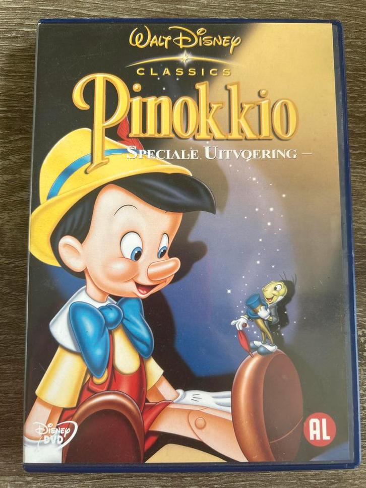 Pinokkio - Disney Classics Speciale Uitvoering DVD, Cd's en Dvd's, Dvd's | Kinderen en Jeugd, Gebruikt, Film, Avontuur, Alle leeftijden