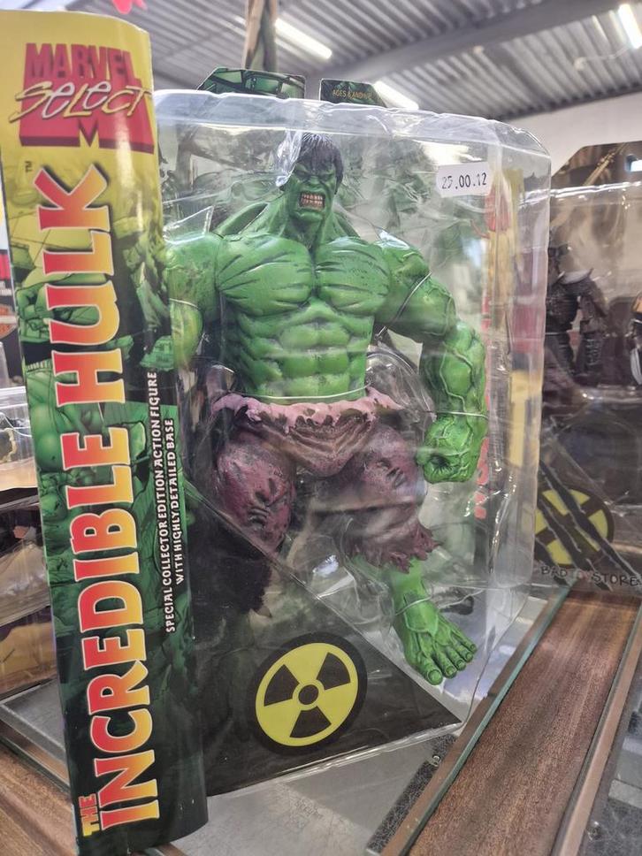 Marvel Diamond select - Hulk / Thor / Wolverine ActionFigure, Verzamelen, Speelgoed, Zo goed als nieuw, Ophalen of Verzenden