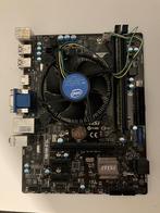 H81M-E34 || i3-4150 || 4GB ddr3 set, Computers en Software, DDR3, Ophalen of Verzenden, Zo goed als nieuw, Micro-ATX