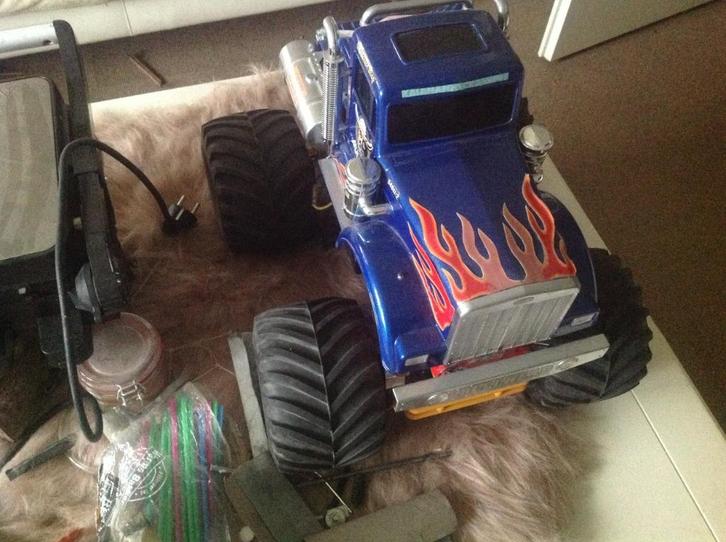 Tamiya vintage monstertruck monster truck nieuw of bod, Hobby en Vrije tijd, Modelbouw | Radiografisch | Auto's, Nieuw, Onderdeel