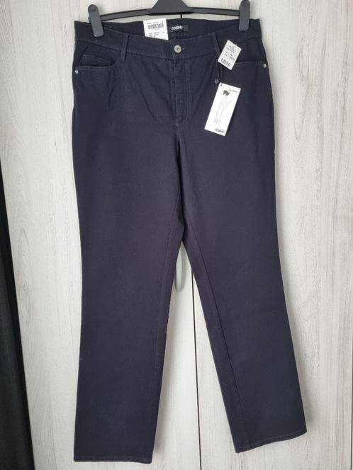 ROSNER Audrey2 katoenen donkerblauwe broek mt 48 lengte34 NW, Kleding | Dames, Grote Maten, Nieuw, Broek of Spijkerbroek, Blauw