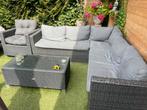 Loungeset gratis icl kussens, Tuin en Terras, Tuinsets en Loungesets, Ophalen, Gebruikt, Kunststof, 6 zitplaatsen