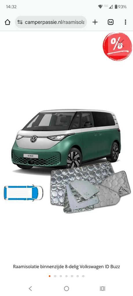 Raamisolatie vw id buzz, Caravans en Kamperen, Camper-accessoires, Zo goed als nieuw, Ophalen of Verzenden