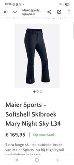 Nieuw Maier sports softshell skibroek maat 46 mary night sky, Ophalen of Verzenden, Nieuw, Maat 46/48 (XL) of groter, Broek