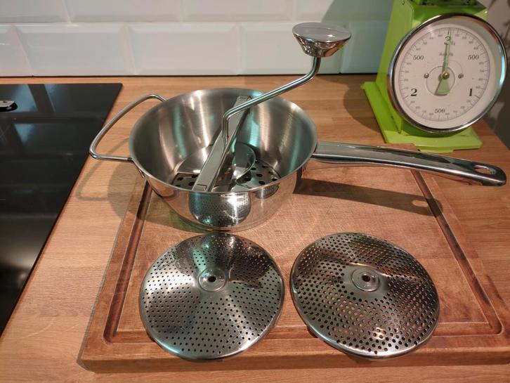 RVS Passeerzeef, Roerzeef & Puntzeef, Huis en Inrichting, Keuken | Keukenbenodigdheden, Zo goed als nieuw, Ophalen of Verzenden