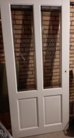 Weekamp deur met glas in lood, Nieuw, Glas, 80 tot 100 cm, Ophalen