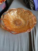 2 marigold carnival glass, Ophalen