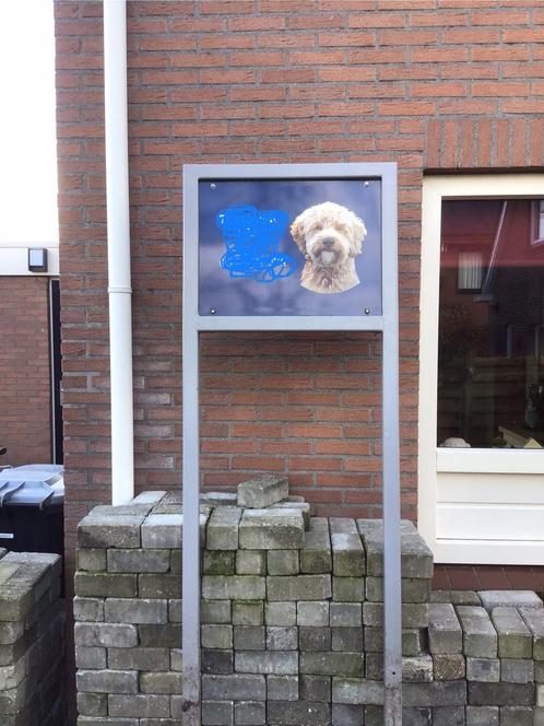 Reclamezuil - frame voor reclame bord, Verzamelen, Merken en Reclamevoorwerpen, Zo goed als nieuw, Reclamebord, Ophalen