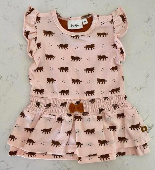 Feetje zomer jurkje roze met panters maat 56 | babykleding, Kinderen en Baby's, Babykleding | Maat 56, Zo goed als nieuw, Meisje