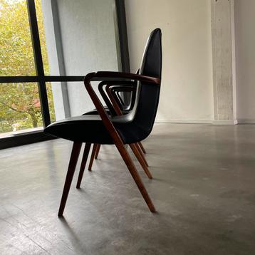 4 Poly-Z stoelen A.A Patijn jaren 50 vintage joure zijlstra beschikbaar voor biedingen