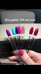 Diva gellac, Sieraden, Tassen en Uiterlijk, Uiterlijk | Cosmetica en Make-up, Ophalen, Zo goed als nieuw, Handen en Nagels