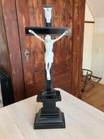 Antiek Kruisbeeld met Corpus - Religieus Decoratief Stukje, Antiek en Kunst, Ophalen
