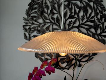Vintage Holophane Hanglamp met reflectorglas IZGST beschikbaar voor biedingen