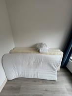 2 matrassen inclusief topper en beschermhoes, Ophalen, 90 cm, Eenpersoons, Zo goed als nieuw