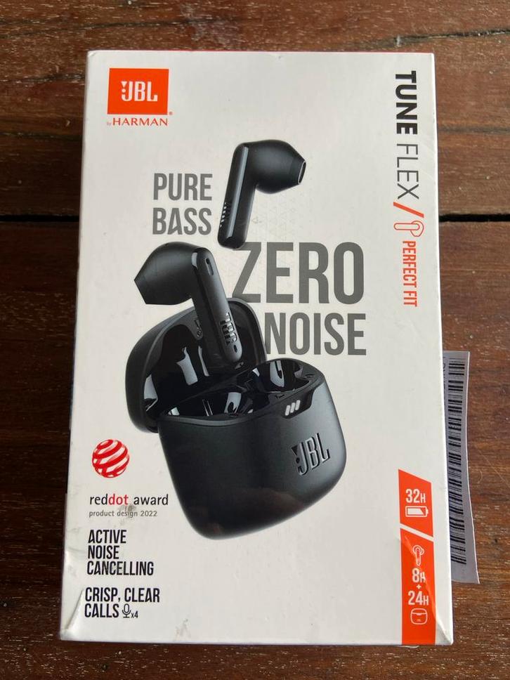 JBL Tune Flex Draadloze Oordopjes - Nieuw, Audio, Tv en Foto, Koptelefoons, Nieuw, Op oor (supra aural), Overige merken, Draadloos