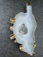 Vintage Souvenir Corsica Napoleon. Asbak Limoges porselein., Antiek en Kunst, Antiek | Porselein, Ophalen