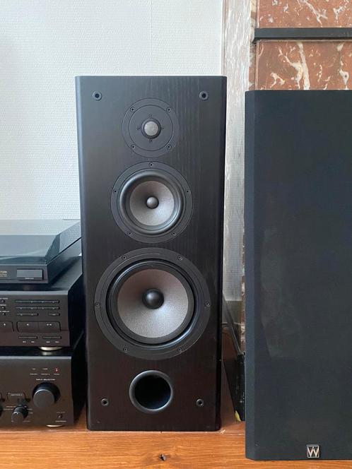 Wharfedale 519 C 3 way speaker, Audio, Tv en Foto, Luidsprekers, Zo goed als nieuw, Front, Rear of Stereo speakers, 120 watt of meer