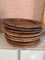 Rotan onderborden 32cm 8 stuks, Huis en Inrichting, Ophalen of Verzenden, Zo goed als nieuw, Bord