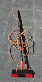 Telescopische borstel Uitschuifbaar tot 4,6 meter, Ophalen, Bezem of Borstel