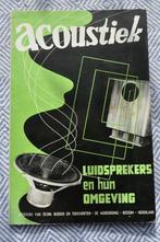 Acoustiek luidsprekers en omgeving Muiderkring 2e druk 1956, Overige merken, Gebruikt, Overige typen, Ophalen of Verzenden