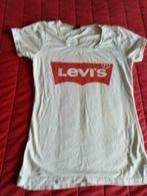 Levi's T-shirt, Ophalen of Verzenden, Gedragen, Wit, Korte mouw