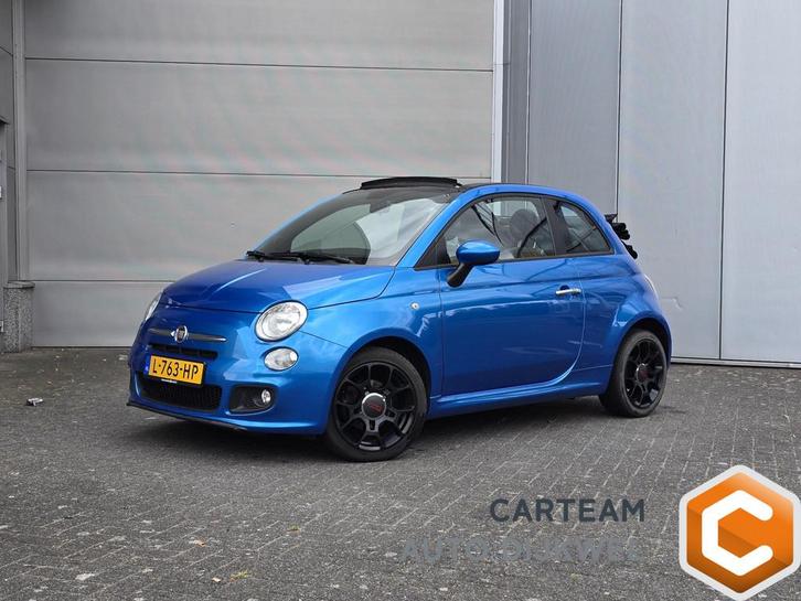 Fiat 500 C 0.9 TwinAir Cabrio Turbo Sport, Auto's, Fiat, Bedrijf, Te koop, 500C, ABS, Airbags, Airconditioning, Alarm, Bluetooth