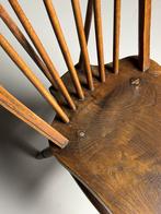 4x Windsor stoel Engels antiek, Huis en Inrichting, Ophalen, Zo goed als nieuw, Bruin, Vier