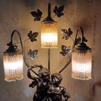 Engelen tafellamp met glaspegels, Ophalen