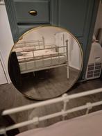 Mooie zware rond spiegel 1 meter doorsnee!! Goud., Huis en Inrichting, Woonaccessoires | Spiegels, Ophalen, Zo goed als nieuw