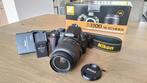 Nikon D3100 18-55 VR Kit, Audio, Tv en Foto, Fotografie | Lenzen en Objectieven, Ophalen of Verzenden, Zo goed als nieuw