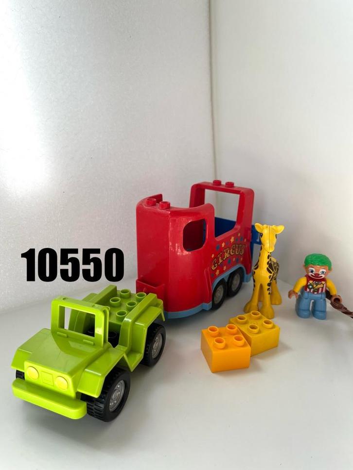 Lego Duplo 10550 - Circustransport, Kinderen en Baby's, Speelgoed | Duplo en Lego, Gebruikt, Duplo, Ophalen of Verzenden