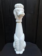 Vintage Italiaanse karaf melkglas Franse poedel hond glas, Antiek en Kunst, Ophalen of Verzenden