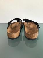GRATIS VERZENDEN BIRKENSTOCK Nieuwe Gizeh zwarte slippers 42, Slippers, Verzenden, Zwart, Nieuw