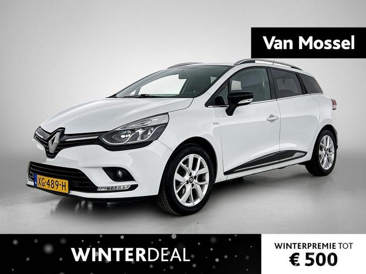 Renault Clio Estate 0.9 TCe Limited | Trekhaak | Parkeersens, Auto's, Renault, Bedrijf, Te koop, Clio, ABS, Airbags, Airconditioning