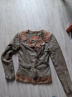 Goosecraft leren jack - XS, Goosecraft, Beige, Ophalen of Verzenden, Maat 34 (XS) of kleiner