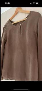 Blouse Uno piu Uno maat 38, Ophalen of Verzenden, Bruin