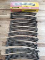 Trix Express H0 4322 Gebogen Rails (11 stuks) in OVP, Wisselstroom, Gebruikt, Trix, Rails