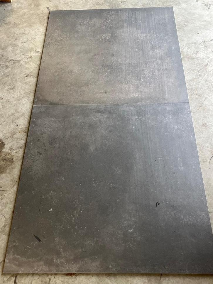 Vloertegel Castelvetro Fushion antraciet 80x80 €35,00 m2, Doe-het-zelf en Verbouw, Tegels, Nieuw, Vloertegels, Keramiek, 60 cm of meer