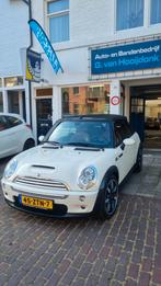 Mini 1.6 16V Cooper S Cabrio Side Walk Leer Climate Xenon, Auto's, Mini, Voorwielaandrijving, 65 €/maand, Open dak, 4 cilinders