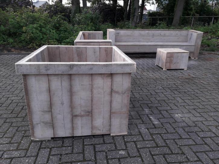 Plantenbak, boombak, moestuinbak hout op maat/model NIEUW, Tuin en Terras, Bloembakken en Plantenbakken, Nieuw, Hout, Ophalen of Verzenden