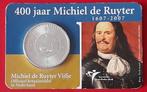 coincard Nederland 5 euro 2007 Michiel de Ruyter, Setje, Koningin Beatrix, Zilver, Euro's